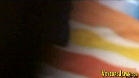 japanese babes spied on fingerfucking