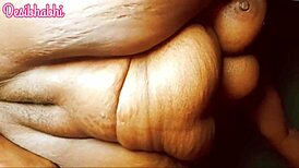 desibhabhi a village a woman became a doggie style with brinjal