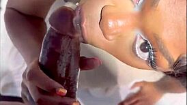 Follow the big black dick road in this sex tape