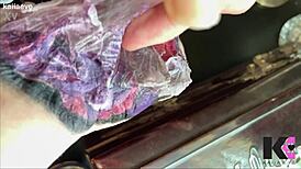 slow mo fresh tattoo second skin peel with alternative fetish vibes