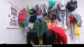 engage in a hot fuck session in front of elias cash - teen 18+perp