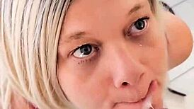 Enjoy A Detailed Facial Cumshot Scene