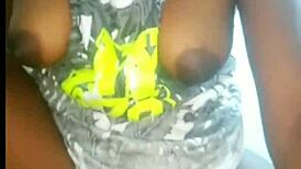 Hey, real amateur african couple having hot sex in cowgirl and missionary