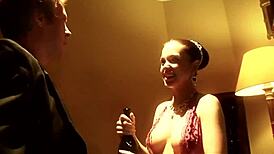 Seductive Milf Kaia Kane Drains Two Hard Cocks