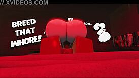 Cheating bitch gets her first bbc, rough and creampied