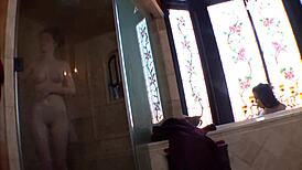 Faye reagan and victoria valentino engage in cougar kitten play with fingering, licking, and anal on bed.