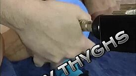 fat slut mistythyghs fucked with huge dildo cunt massage