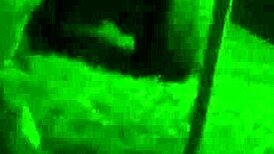 Teen Sneaks In Base For Solo Anal Dildo Fun With Natural Hairy Body!