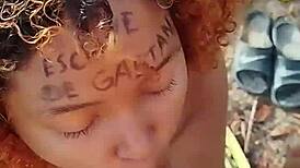 Intense beach blowjob overwhelms me with risky pleasure on her face