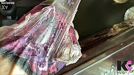 slow mo fresh tattoo second skin peel with alternative fetish vibes