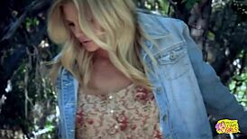 What Better Way To Train A Lesbian Exhibitionist Than By Licking Her Sore Outdoors!