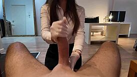 Student Punished With Gloves For Bad Grades In Garage Teacher Roleplay.