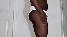 My First Time Masturbating In White Underwear After A Long Break