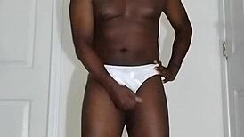 My First Time Masturbating In White Underwear After A Long Break