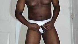My First Time Masturbating In White Underwear After A Long Break