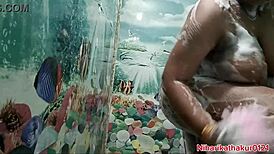 Indian Mature Wife Nine Months Pregnant Hot Babe Amateur