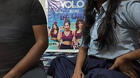 Desi college girl gets hard fucking from sex teacher