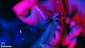 Horny girls indulge in feet and tickling fetish play