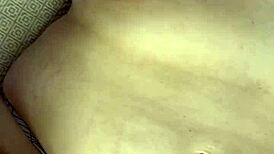 pov raw bareback fucking chubby milf stepmom creampie in shaved pussy