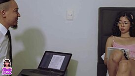 Latina Student Prefers Sex Over Lesson