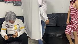 Doctor checks 18 year old girl next to stepfather chapter 2