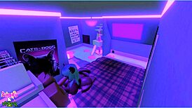 Candy and her FRIEND the demi-human GET FUCKED DEEP part 2