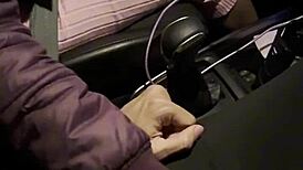 Wow, A Stranger I Picked Up On The Road Sucks My Cock While Flashing Her Big Ass!