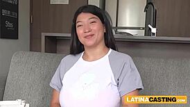 Huge boobs amateur latina deepthroated by american stepbrother