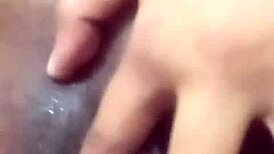 Indian village girl shows hot pussy. She moans wetly during self-pleasure.