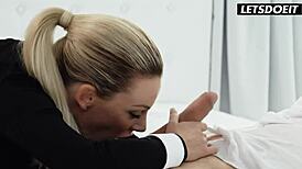 Easter bunny girl Isabelle Deltore seduced and fucked by step bro 😏