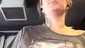 I trained at the gym in just a bra, hunks stared, I got wet.