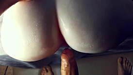 She SHARED her TIGHT ASS in DOGGY STYLE FUCK