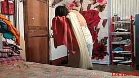 madam casually has sex with husband at home in saree chudai by localsex31