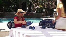 Adriana luna and samantha bentley in mom lesbian scene