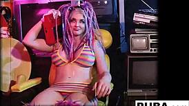 Want to see Jezebelle and Leya in lesbian sex?