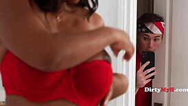 Busty Ebony Step Moms Face Sit In Domination Instruction!