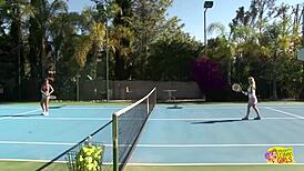 Dirty Girl April Brooks Talks Milf Sarah Vandella Into Hot Taboo Sex Outdoors!