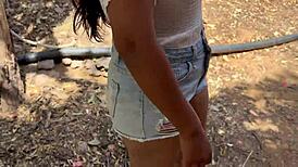 Jungle Me Gf Ko Bula K Choda Indian Cute Teen 18+ Gf Fucked in Forest