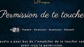 Intense French joi edging