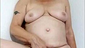 Amateur Housewife Indulges In Private Self-Pleasure Session