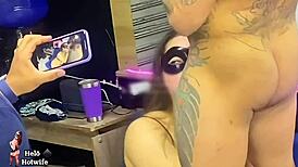 i watch my wife fuck the tattoo artist in front of me