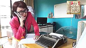 Office Domination Boss Fucks Secretary To Pussy And Mouth Blowjob In Office Compilation.