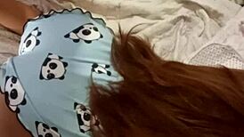 Adoptive Stepdaughter Engages in Threesome Sex with New Stepfathers Using Sex Toys