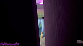 Feeling the intense stretch in my strained butt after yoga