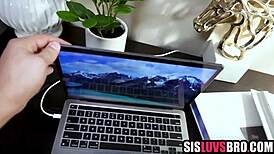 Stepsis sucks me before I bang her