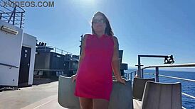 oh, the stepmom flashing in public and thinking about her vacation with her stepson!