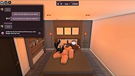 White girl cheated with bbc in roblox condo?