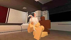 Shy Slut Gets Fucked On Roblox Condo With Monster Cock