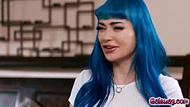 i'm jewelz blu, grabbin' dildos to learn squirtn' from destiny mira