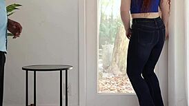 Pawg redhead with crazy curly hair and a desire to take all this guys bbc